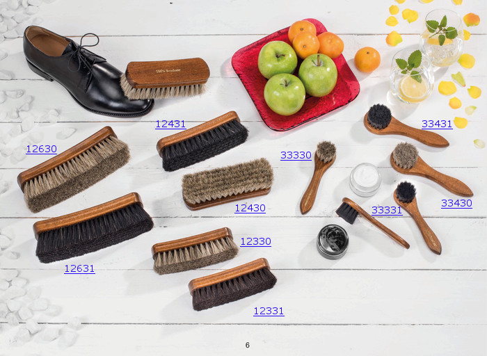 Shoe brush, shoe care, shoe polish, polishing brush, dauber, shine brush